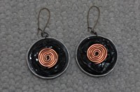 Brincos tambor / Drum Earrings